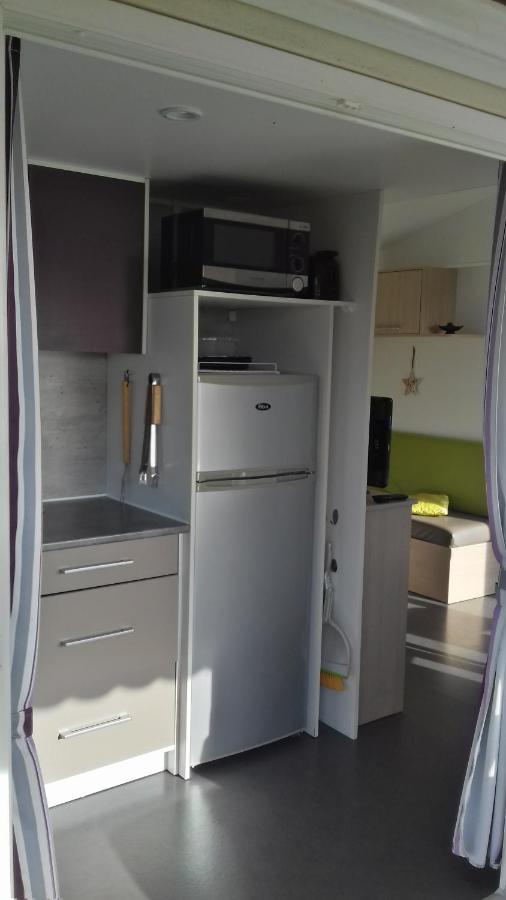 Mobile-Home 100M Plage Utah Mme Surget Sainte-Marie-du-Mont  Exteriör bild