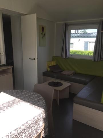 Mobile-Home 100M Plage Utah Mme Surget Sainte-Marie-du-Mont  Exteriör bild